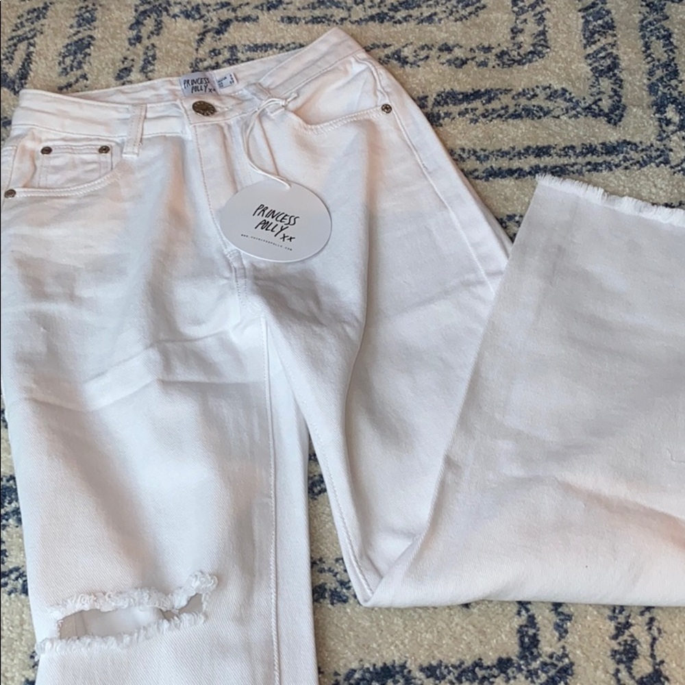 NWT Princess Polly White Jeans